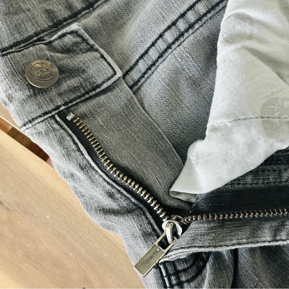 Vintage CHEAP MONDAY grey skinny denim